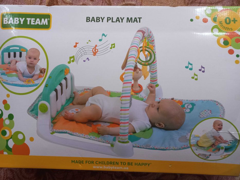 Музичний килимок дитячий Baby team