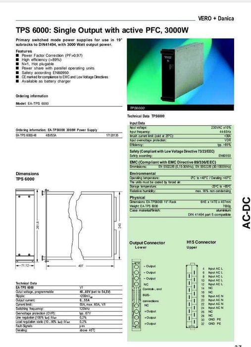 EA-TPS 6000 CAN S02 – 3000 W