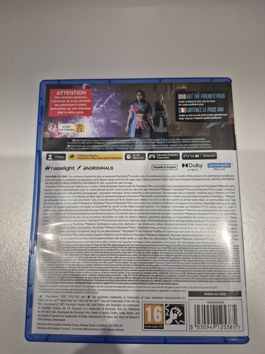 Split fiction ps5