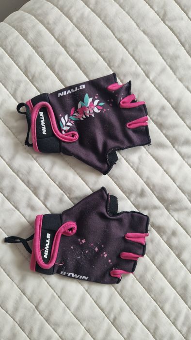 Decathlon BTWIN Rękawiczki rowerowe 6-8lat Rękawiczki na rower