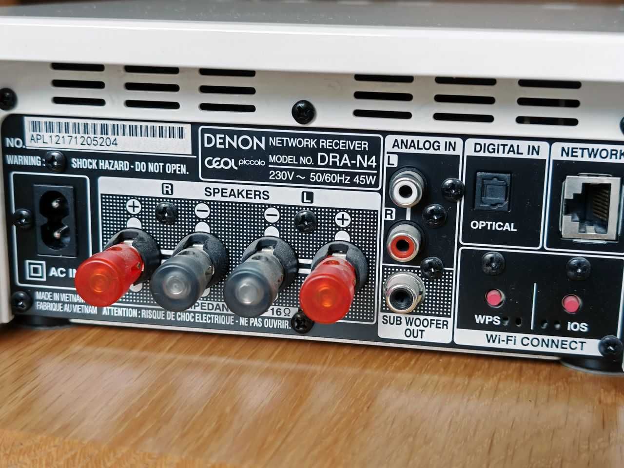 Odtwarzacz sieciowy Radio Internetowe Amplituner DENON Picollo OLED