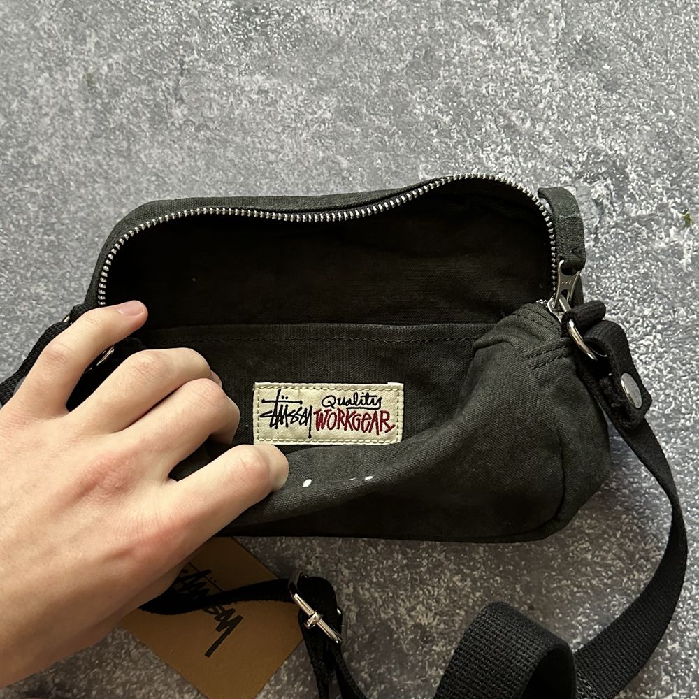 ОРИГІНАЛ Stussy Side Pouch Bag | стуси сумка месенжер