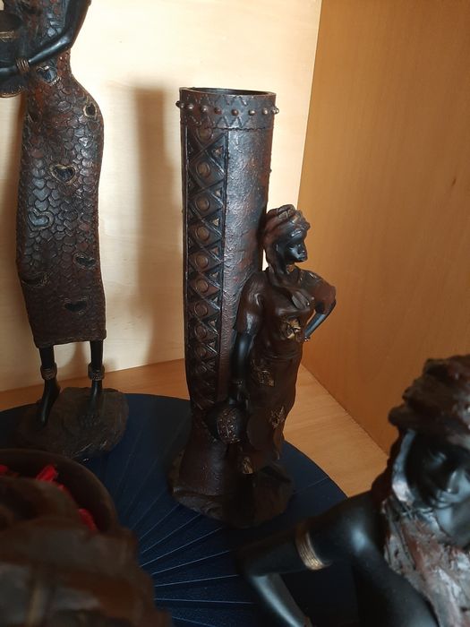 Conjunto de mulheres africanas