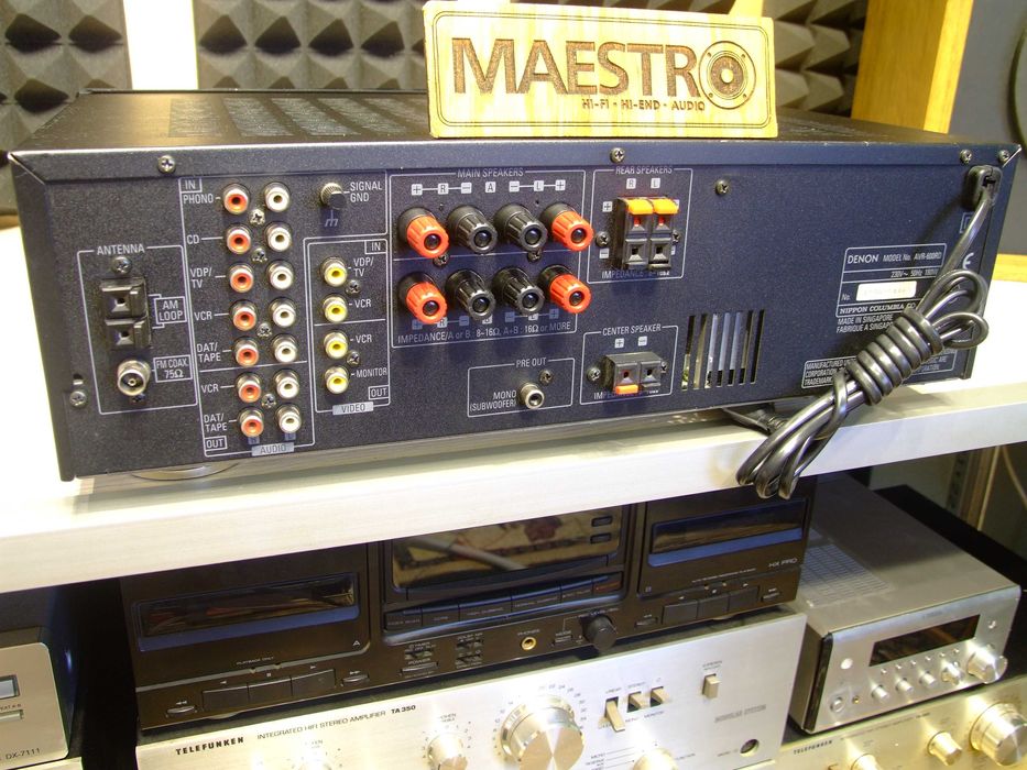 Ресівер Denon AVR-600RD. 2х50. 8-16 Ом. Без передплати