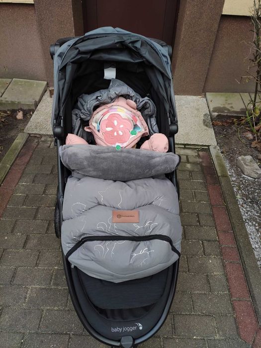 Śpiworek do spacerówki zimowy Petite & Mars Warmy 4 w 1