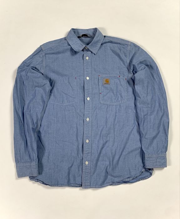 Carhartt WIP L/S State Shirt Сорочка джинсова