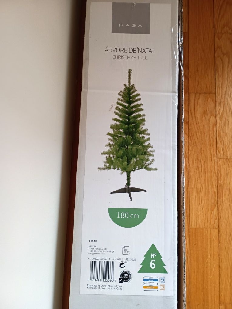 Árvore de Natal de 180cm