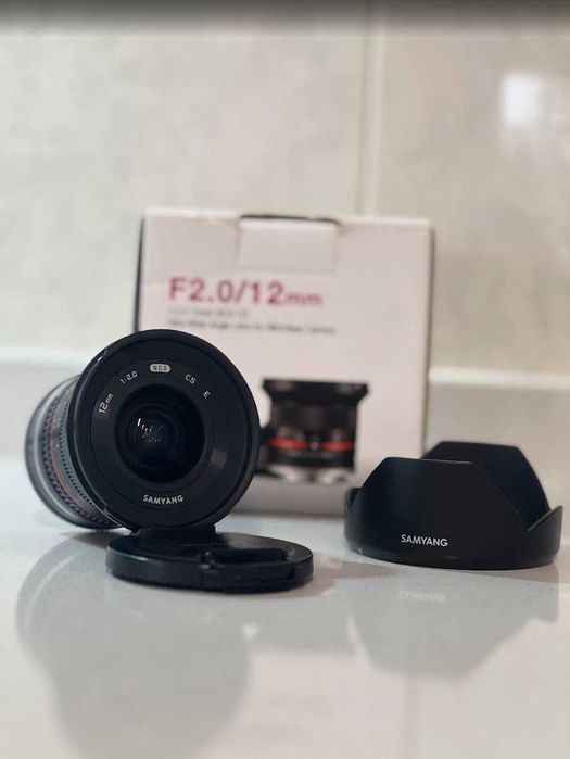 Samyang 12mm f/2 NCS CS – Sony E-Mount (Como Novo)