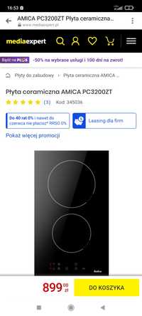 Płyta ceramiczna Amica