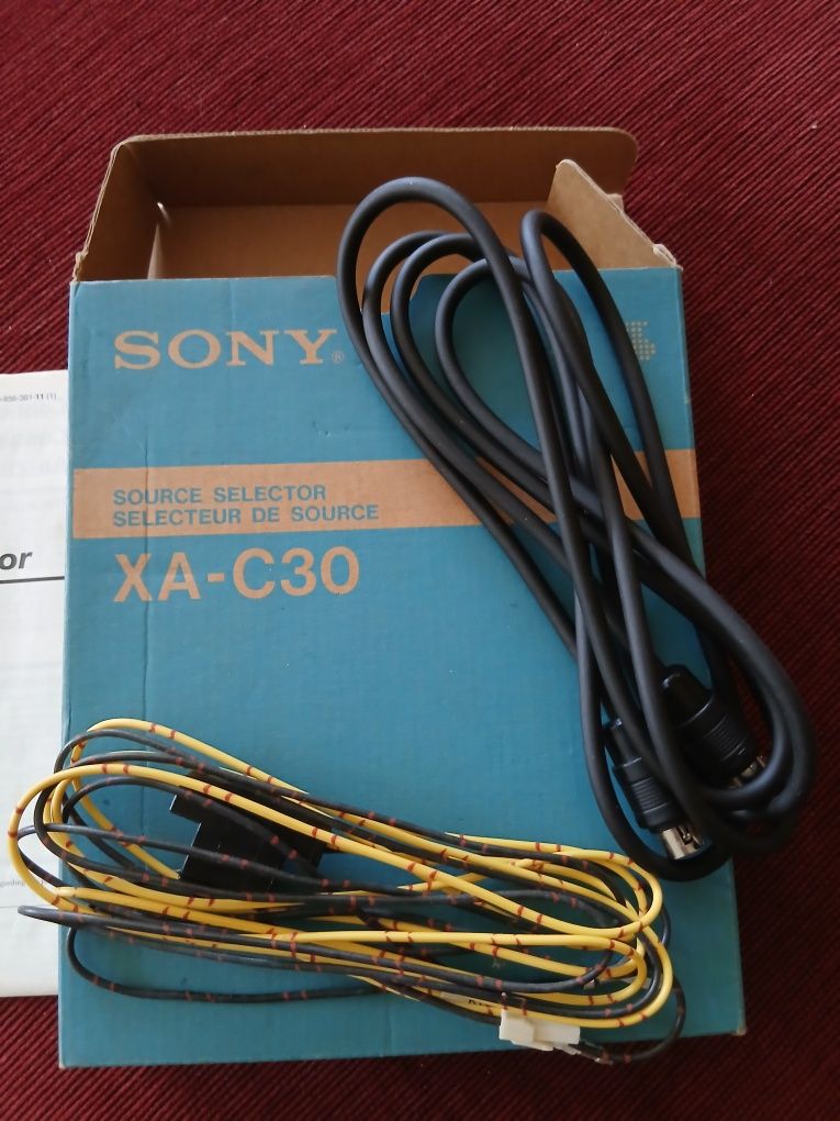 Sony XA-C30 seletor de fonte