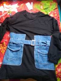 Bluza damska czar z jeansem m/ l