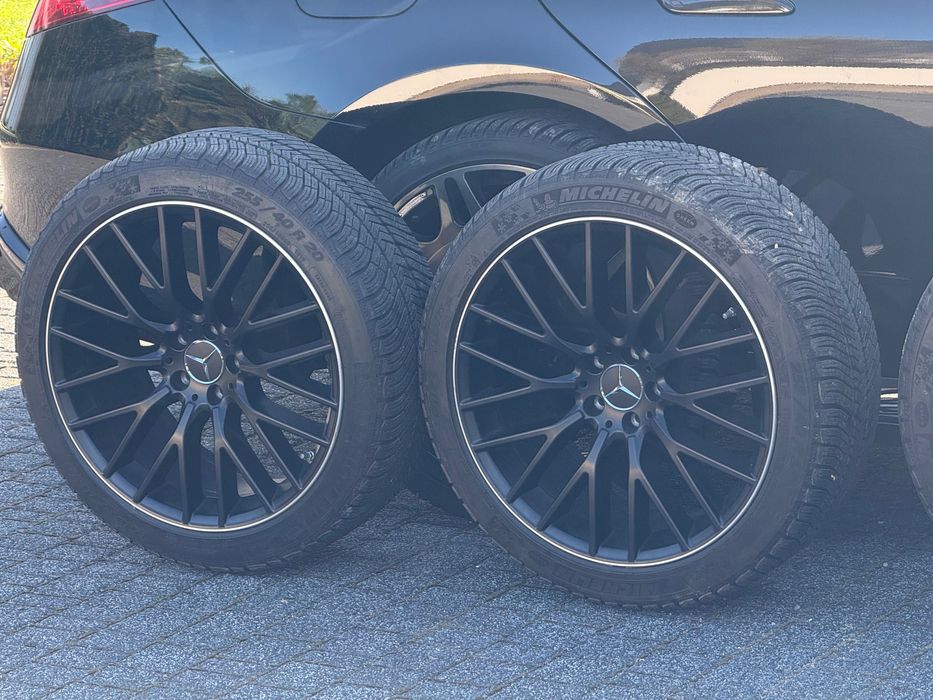 Koła z oponami zimowe AMG Mercedes S klasa E GLE GLC