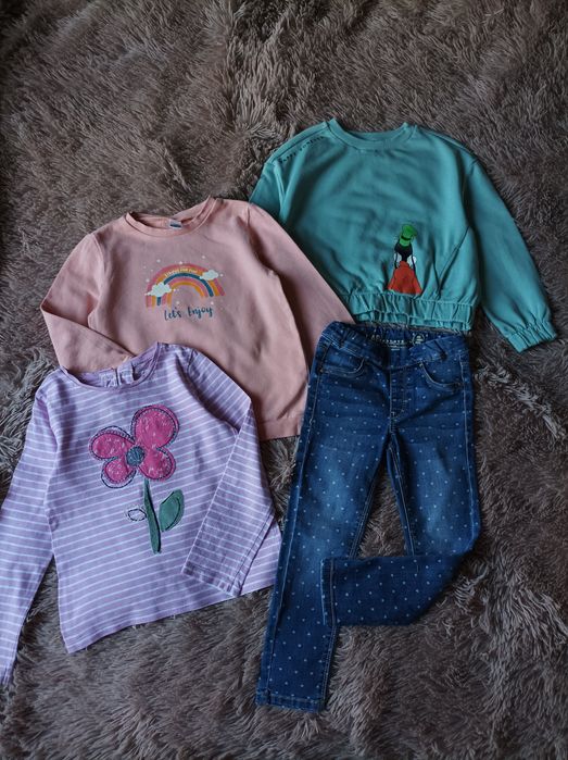 Пакет речей на дівчинку 4-5 р