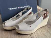 Sandały koturny Tommy Hilfiger