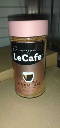 Кава розчинна Le Cafe Premium 200 г кофе растворимый Lecafe Лекафе