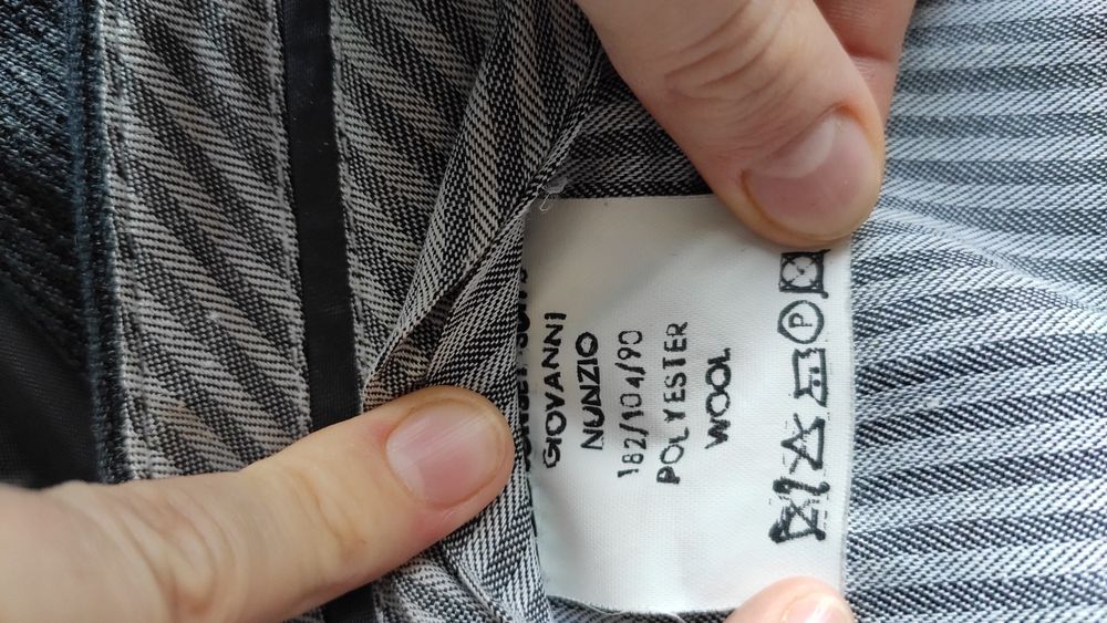 Męski garnitur ślubny