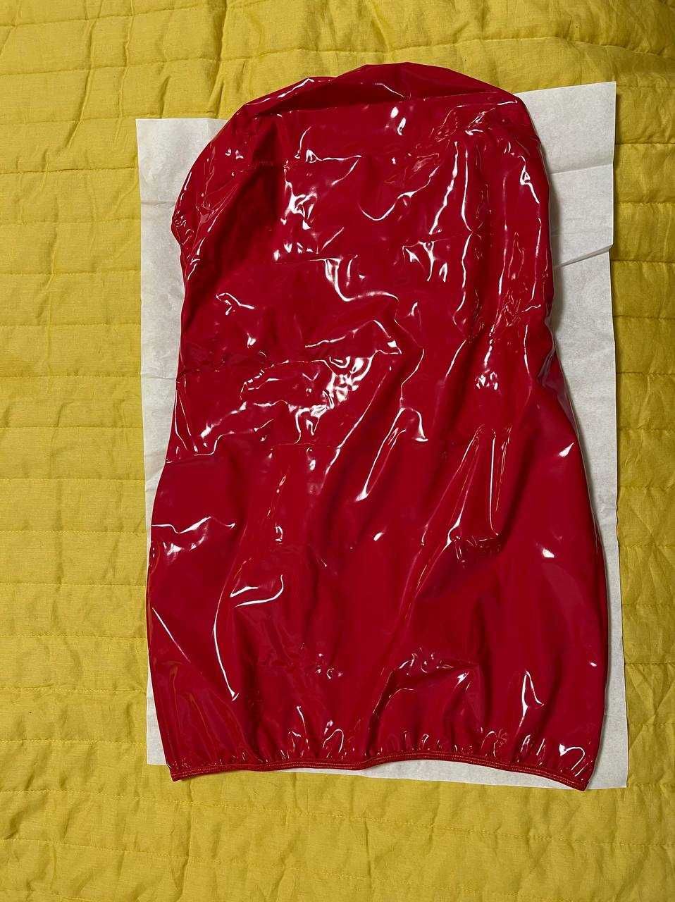 Сексуальна вінілова сукня Art of Sex Jaklin Червона L/XL/2XL