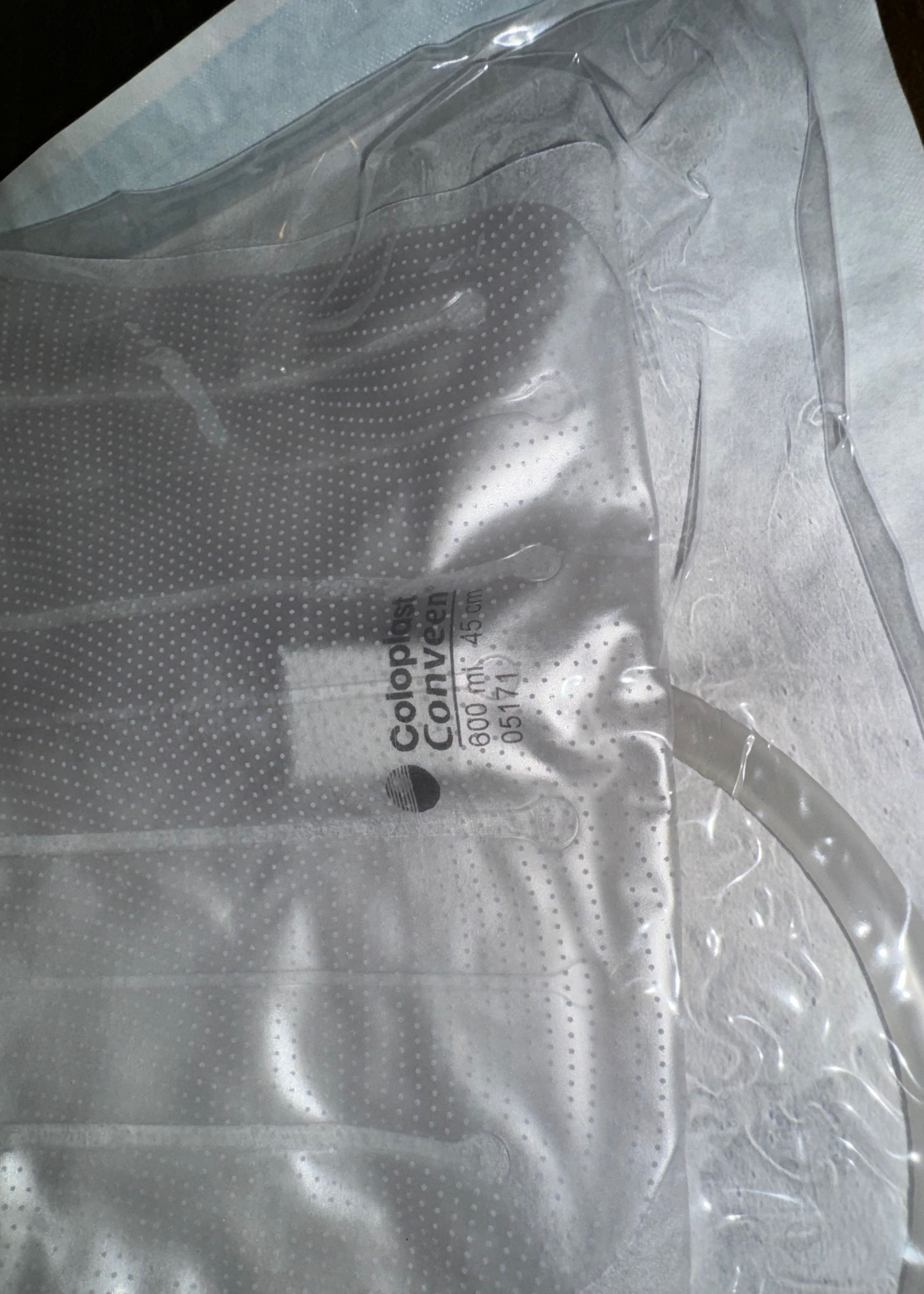 Сечоприймач Coloplast 05171 Conveen ножний, 45см, 600мл 10 шт.упаковка