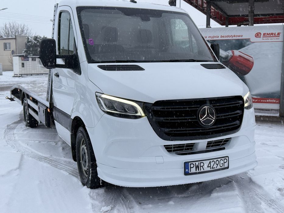 Mercedes Sprinter 316 autolaweta najazd