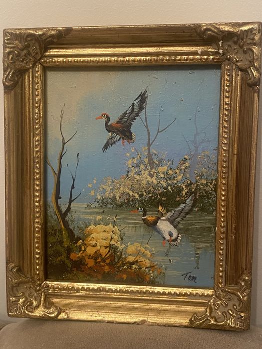 Картина,Портрет. Живопись,Акварель,Винтаж.Редкость.