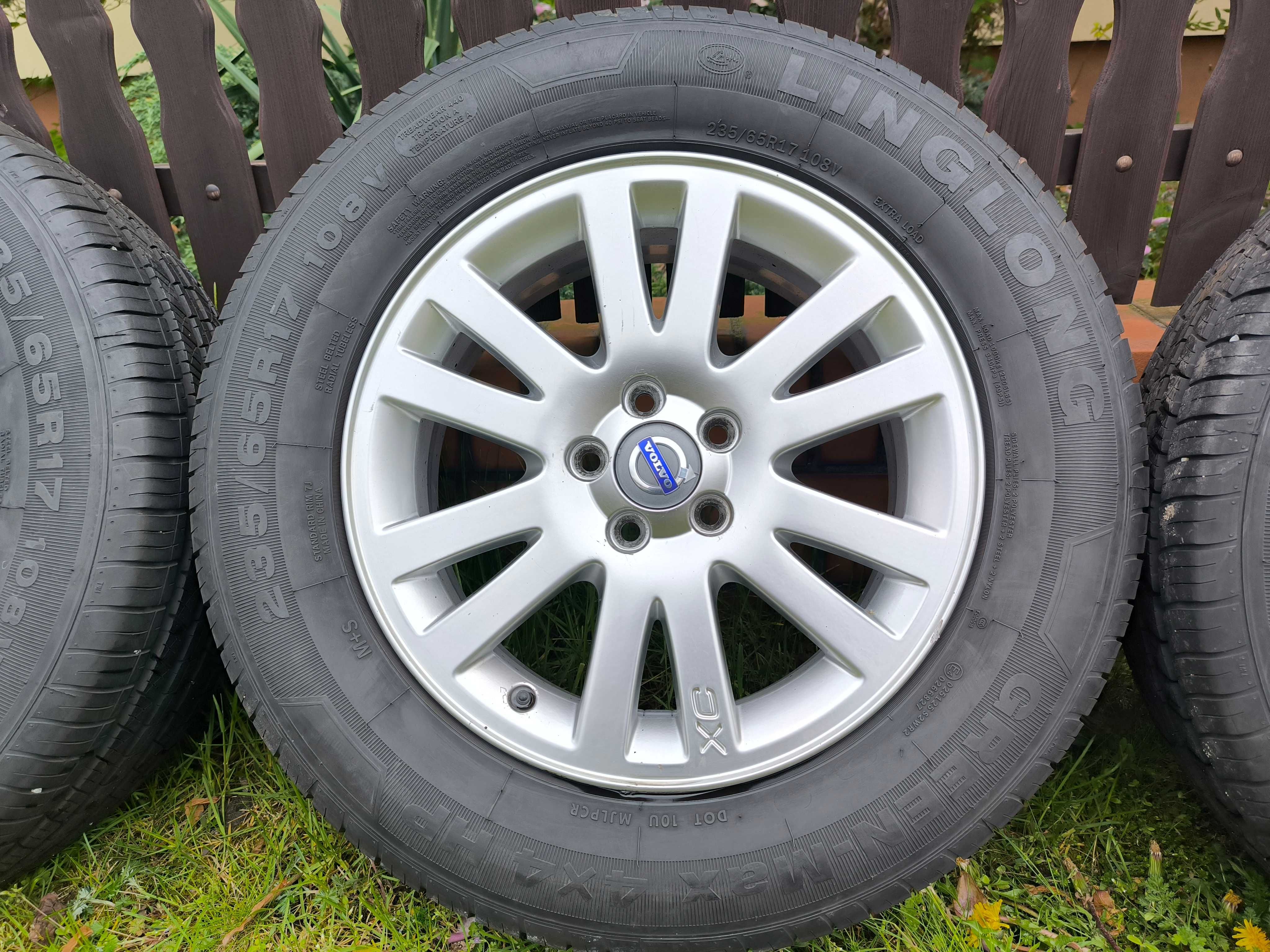 Koła oryginalne do VOLVO XC  opony 235/65R17 108V  4x4 HP   4 szt.