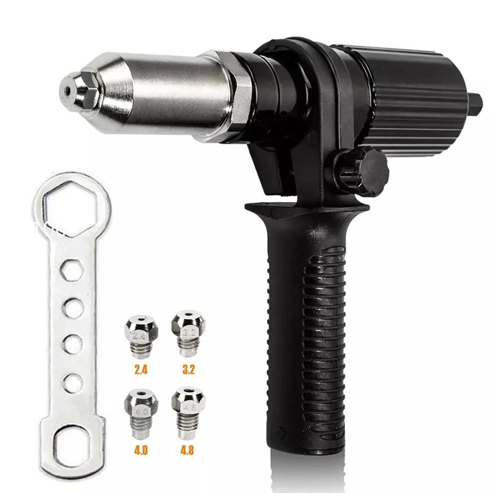 Ferramenta De Rebite Elétrica 2.4mm-4.8mm Pistola de Rebite NOVO