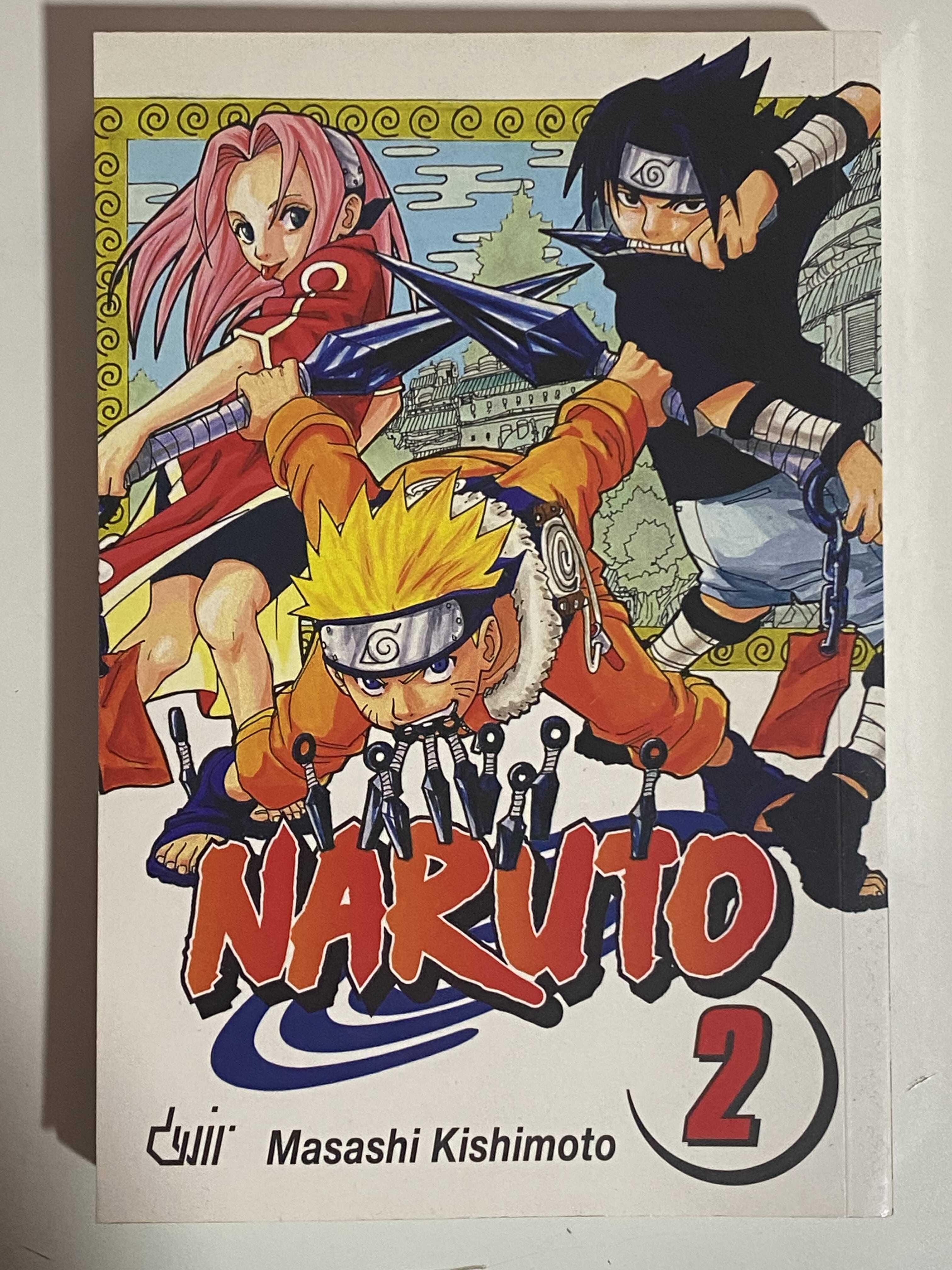 NARUTO - Mangas Volumes 1; 2; 3