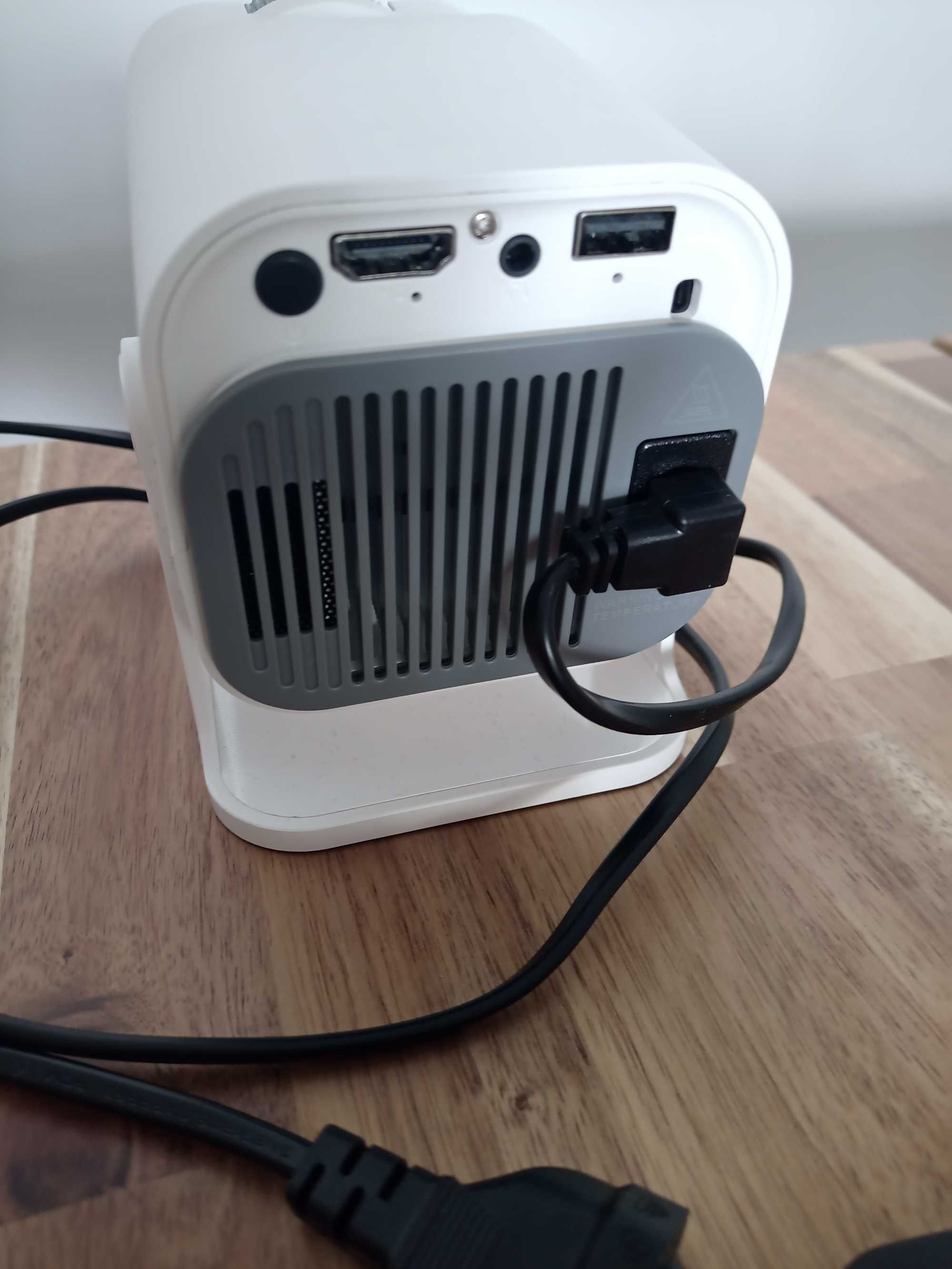 Mini projector/projetor 1080P FHD 4K WiFi6 BT5.2 rotativo 180°