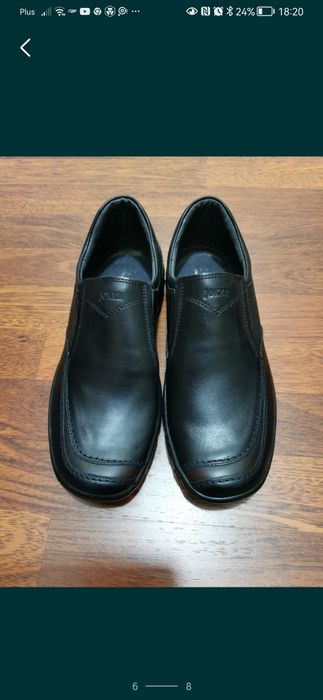 Skórzane Wsuwane Buty Męskie Joker Lekkie Wygodne Comfort