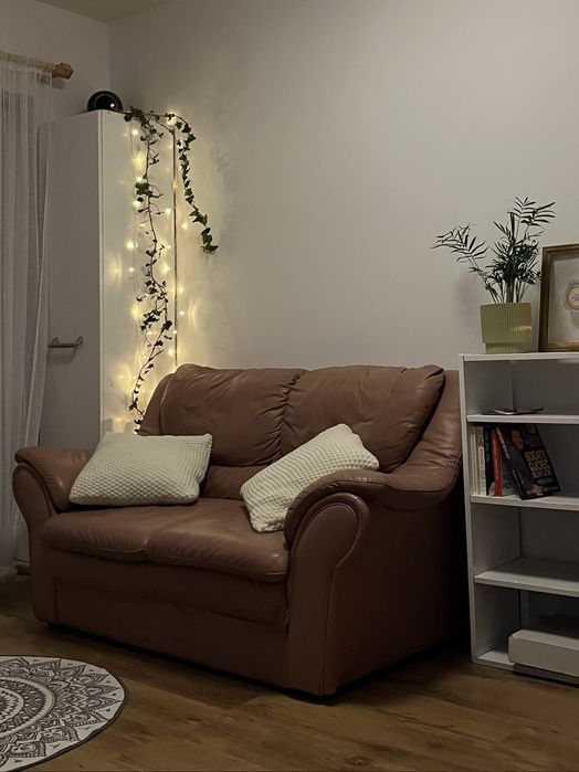 skórzana sofa vintage