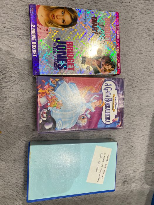 Cassetes VHS como novas