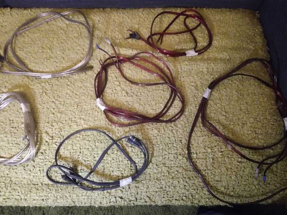 Cabos Car Audio - Rca Cables e alimentação à Bateria Alfatec