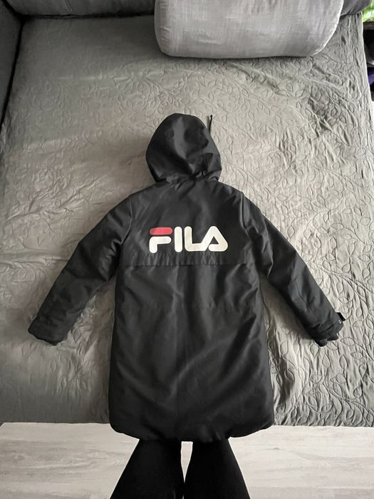 Зимова максимально тепла парка фірми Fila 158/164 на зріст