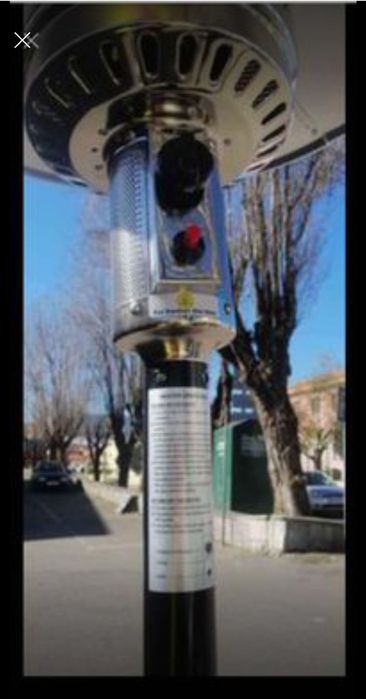 Aquecedor a gás KEKAI KT0585 Preto (13000 W)