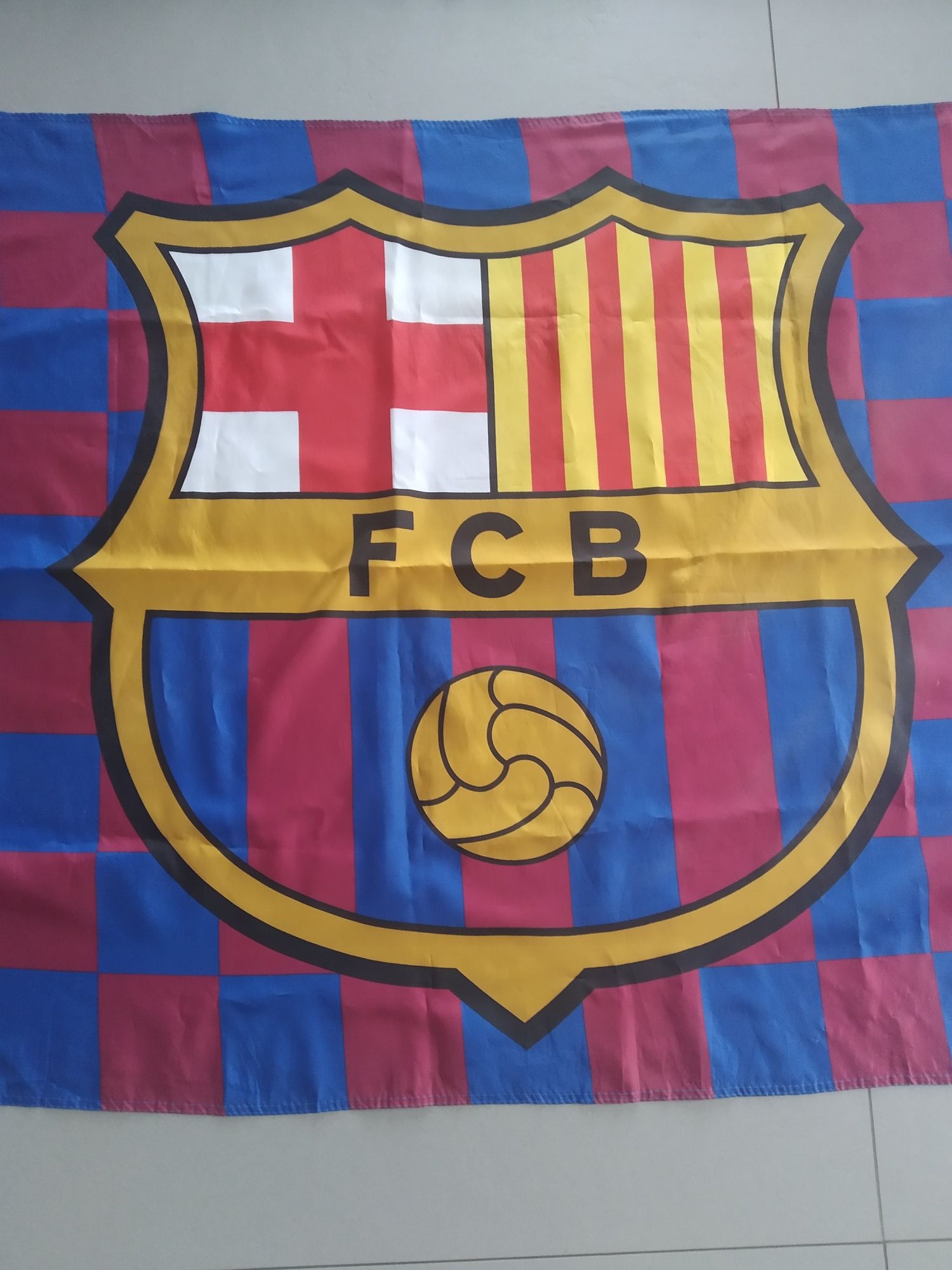 Flaga z FC Barcelona