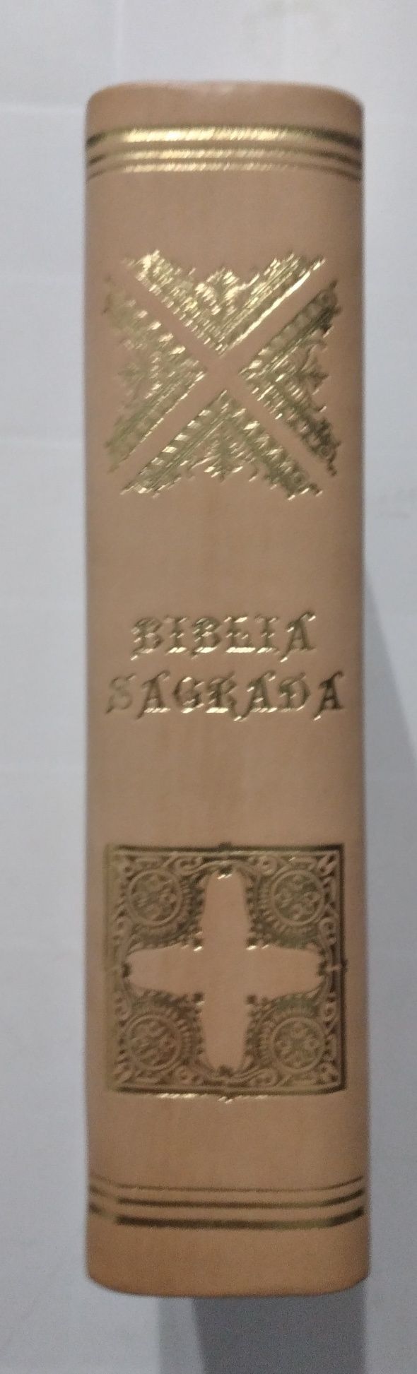 Bíblia Sagrada - Antigo e Novo Testamento - nova pele natural numerada