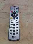 comando zon box e tv