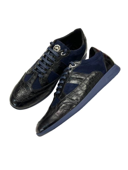 Кросівки кожа крокодила Stefano Ricci