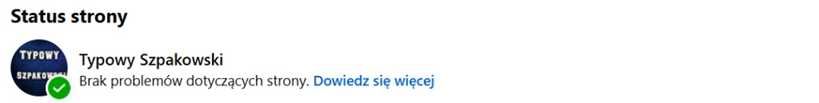 Typowy Szpakowski - oryginalny profil facebook