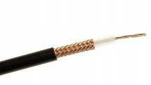 Kabel koncentryczny RG58 CU Linka 0,9mm Premium 100m