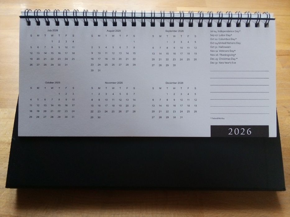 Перекидной настольный календарь на 2012 - 2032 года с подставкой