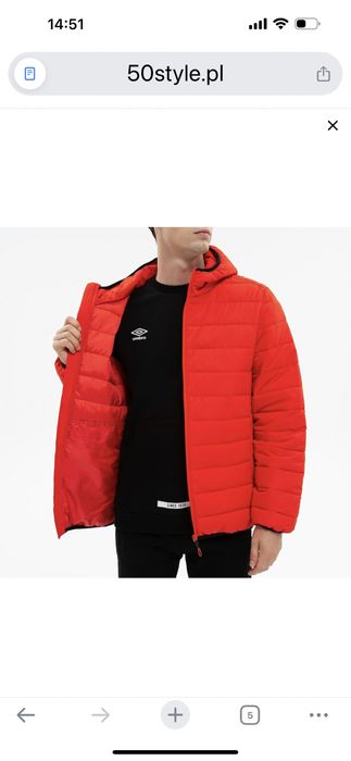 Куртка чоловіча Umbro