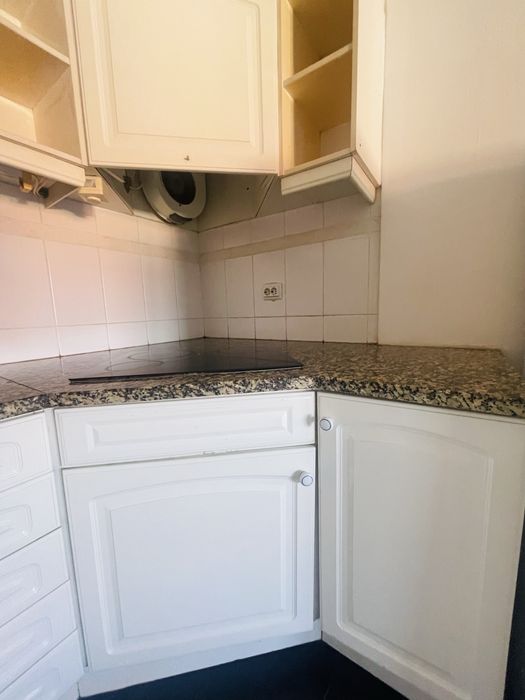 Banca de cozinha, de canto