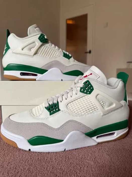 Buty damskie Trampk Jordan 4 Retro zielony R.45