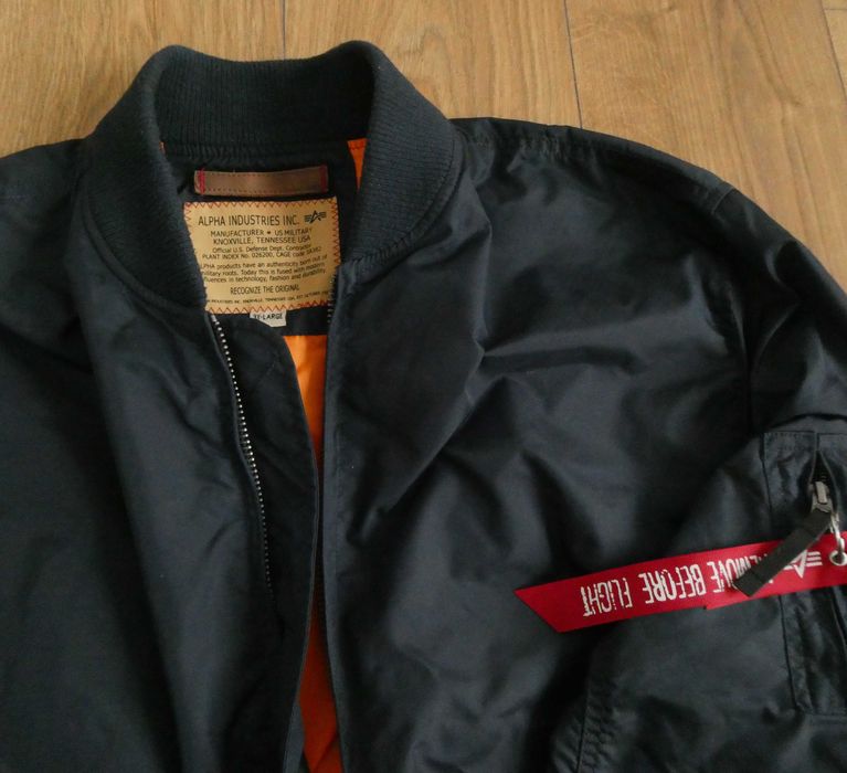 Kurtka ALPHA INDUSTRIES  pilotka LOTNICZA rozmiar 3XL