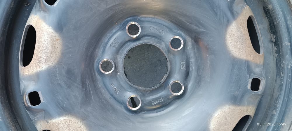 Диски 5/100/14 штамповки Polo, Fabia R14