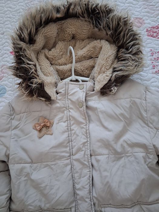 р.134/8 років Лот одягу для дівчинки зимова тепла куртка светри блузи