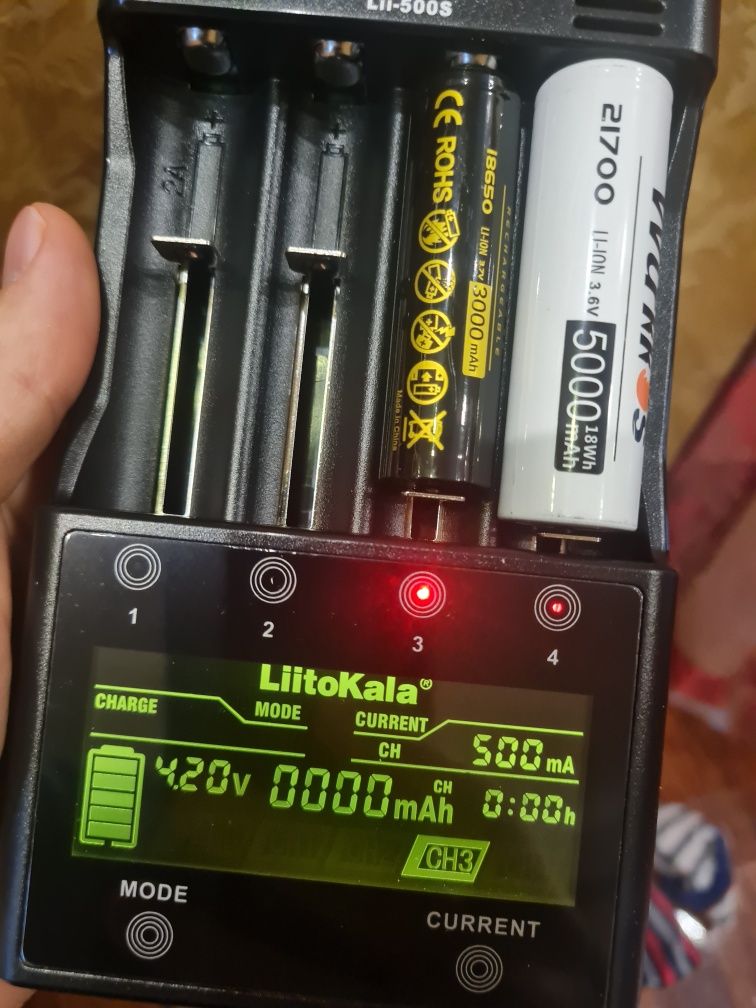 LiitoKala Lii-500S зарядное Литокала (заряд, разряд, тест) не Lii-600