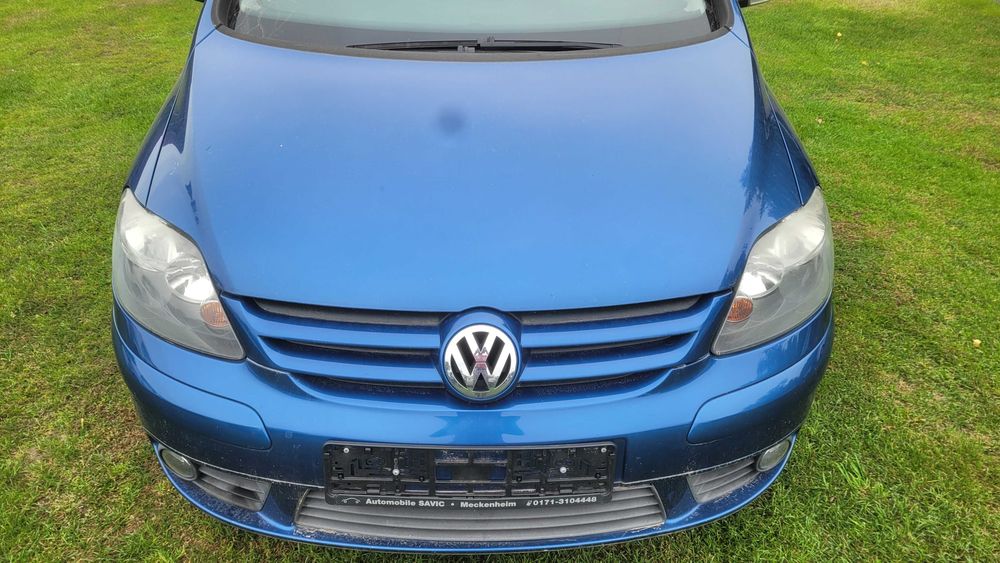 Vw Golf V Plus maska zderzak błotniki wzmocnienie lampy  przód LA5K