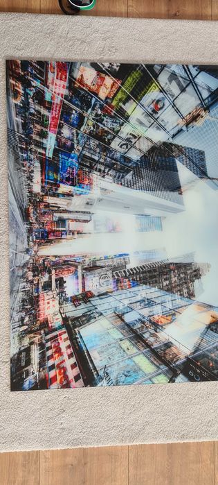 Obraz szklany - Times Square/Nowy York (160x120)